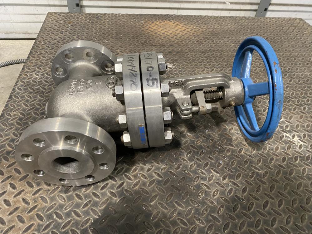 OIC 2" 600# RF CF8M Gate Valve, Fig S601