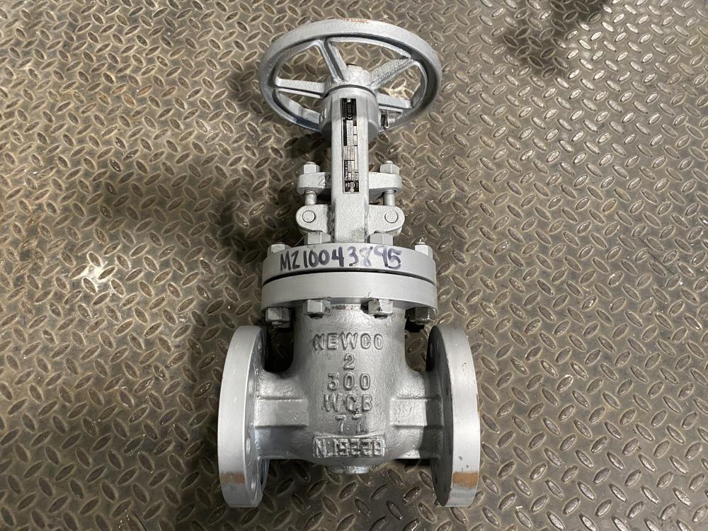 Newco 2" 300# WCB Gate Valve YC77, Fig 13F-CB2