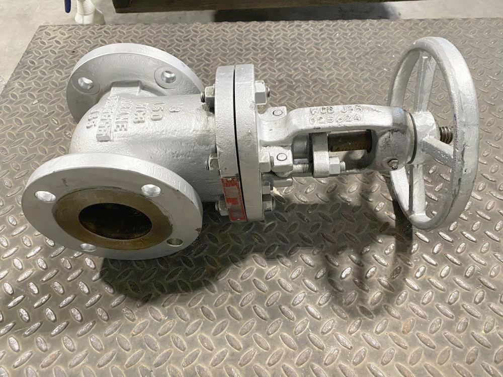 Crane 3" 150# RF WCB Gate Valve, Fig C47XUF