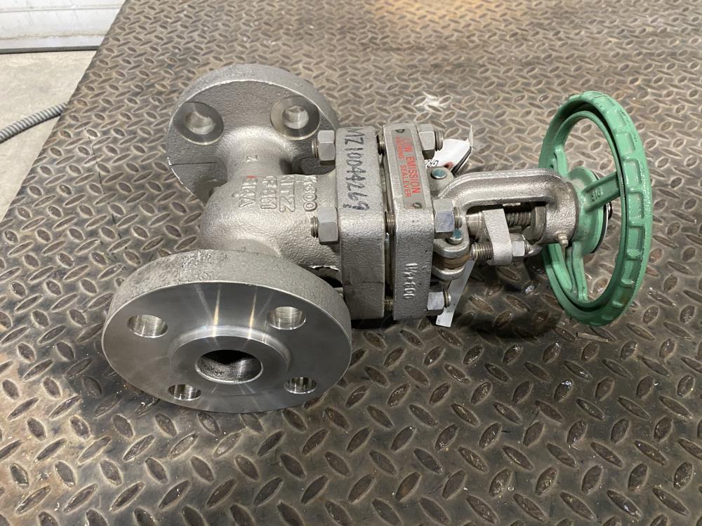 Kitz 1-1/2" 600# RF CF8M Gate Valve, Fig 600UMAM-GRF