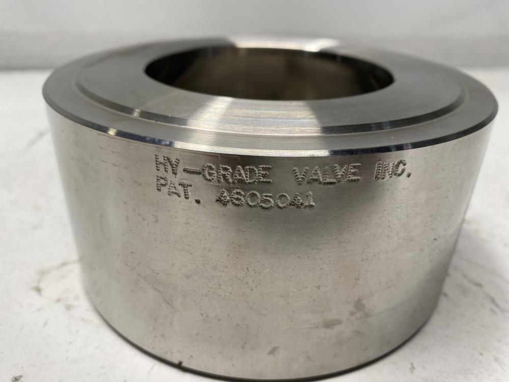 Hy-Grade 3" 300# RF CW12MW Wafer Check Valve T03-03G-10HHH