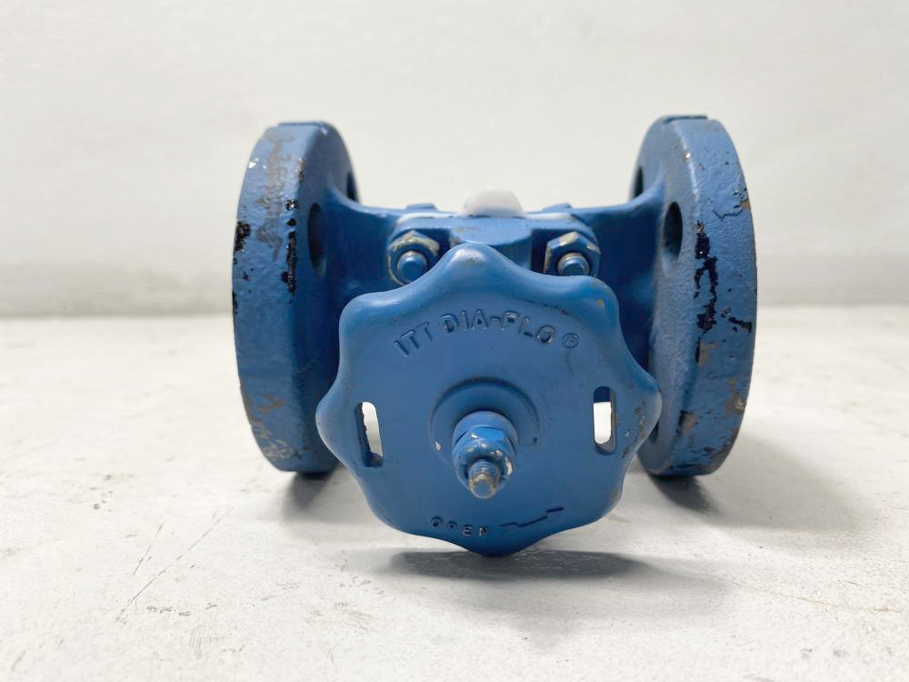 ITT Grinnell 1/2" Glass Lined Cast Iron Diaphragm Valve