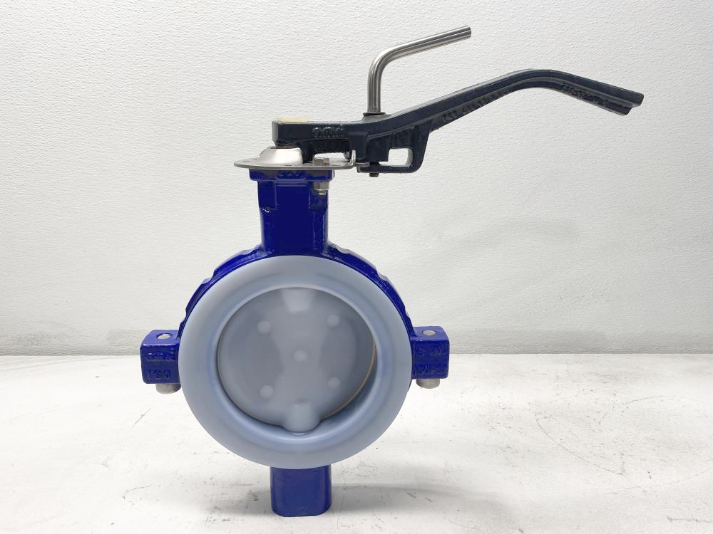 Amri KSB 6" 150# PFA Lined Butterfly Valve, Ductile Iron, IW-31KF/S9C