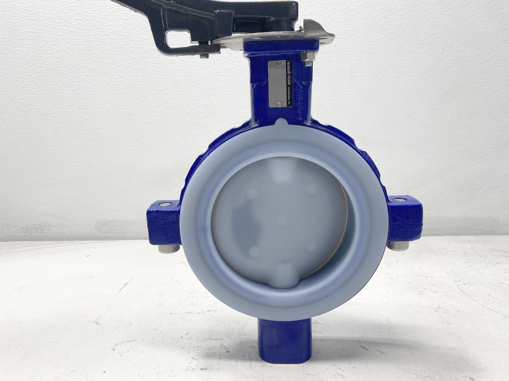 Amri KSB 6" 150# PFA Lined Butterfly Valve, Ductile Iron, IW-31KF/S9C