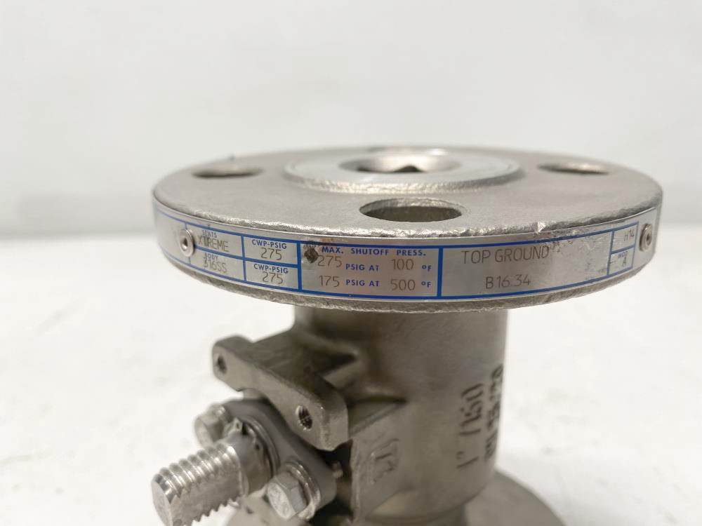 Jamesbury 1" 150# 316SS Top Grounded Ball Valve 1" 7150TG313600XTZ2