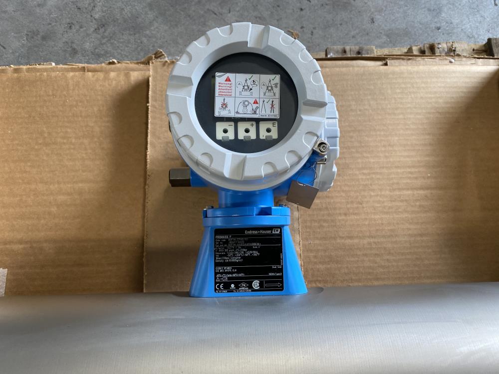 Endress Hauser Promass 83F Coriolis Flowmeter 83F1H-CPH0/101, 4" 300# 316SS