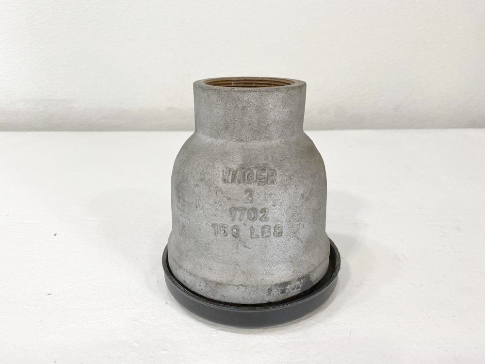 Wager 2" NPT 150# Carbon Steel Inverted Vent Check Valve 1702