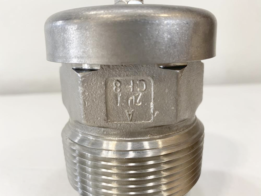 Midland 2-1/2" NPT Stainless Steel Vacuum Relief Valve A-209-W-VA