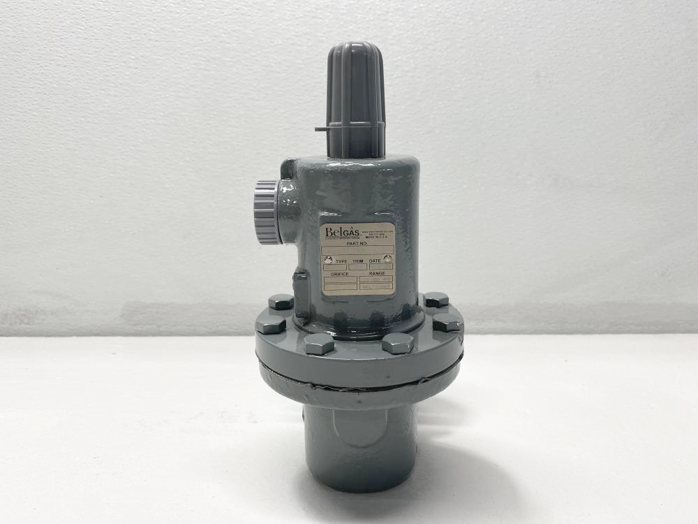 Belgas P627 Carbon Steel Pressure Regulator, 2" NPT, 35-80 PSI, P62716080008011