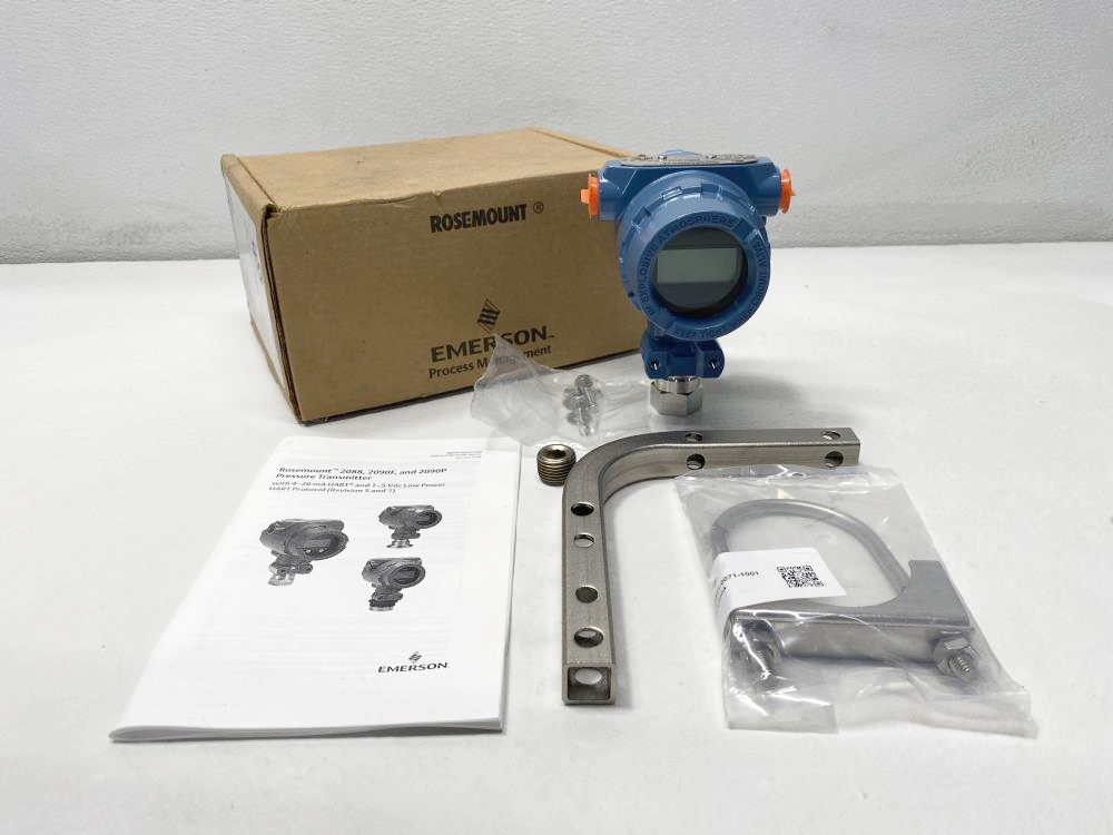 Rosemount 0-800 PSIG Gage & Absolute Pressure Transmitter 2088G3S22A1M5E5B4P0054