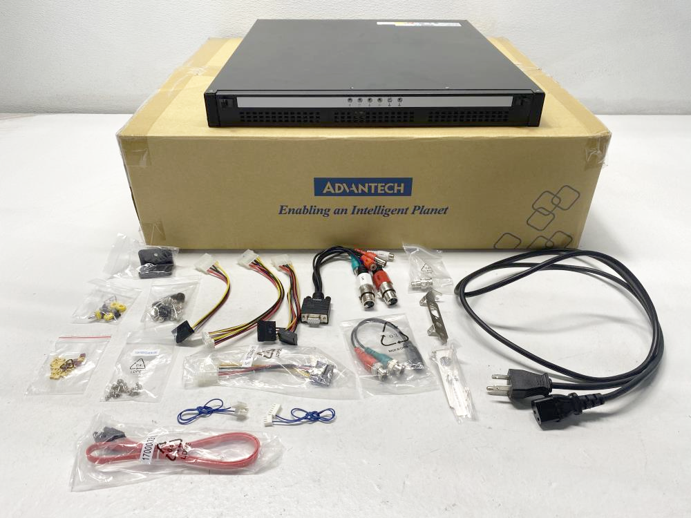 Advantech 1U BP Rackmount Chassis w/o BP w/o Flex ATX PSU ACP-1010BP-00BE