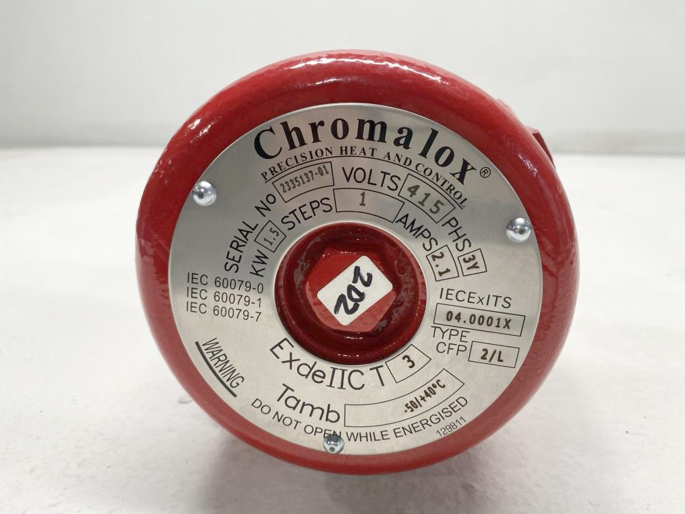 Chromalox 2" Screw Plug Haz Loc Immersion Heater FPSLT015/15, 156-306329-083