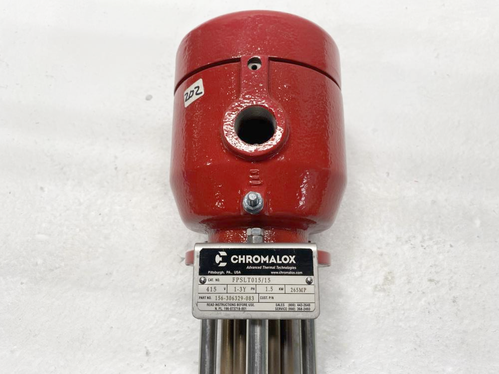 Chromalox 2" Screw Plug Haz Loc Immersion Heater FPSLT015/15, 156-306329-083