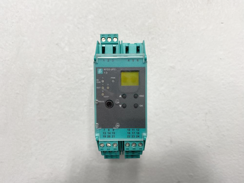 Pepperl Fuchs Frequency Converter with Trip Values KFD2UFC1.D, 231193
