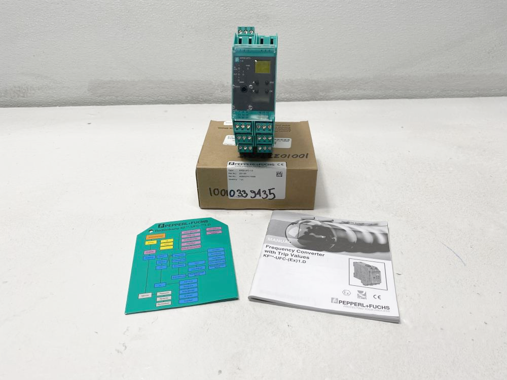 Pepperl Fuchs Frequency Converter with Trip Values KFD2UFC1.D, 231193