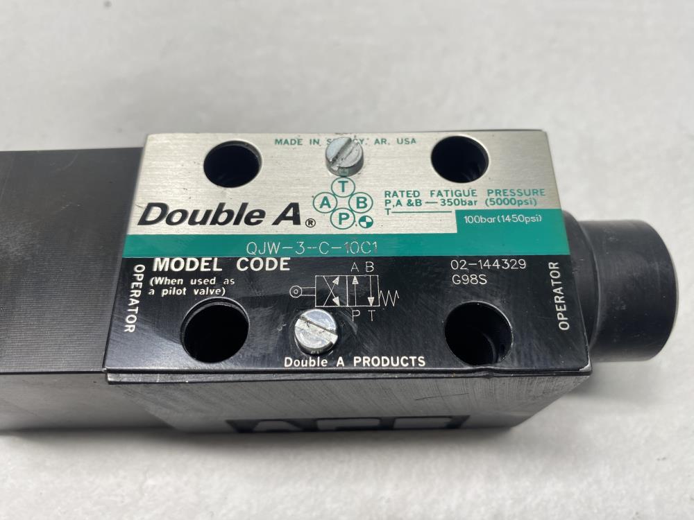 Double A Hydraulic Valve QJW-3-C-10C1