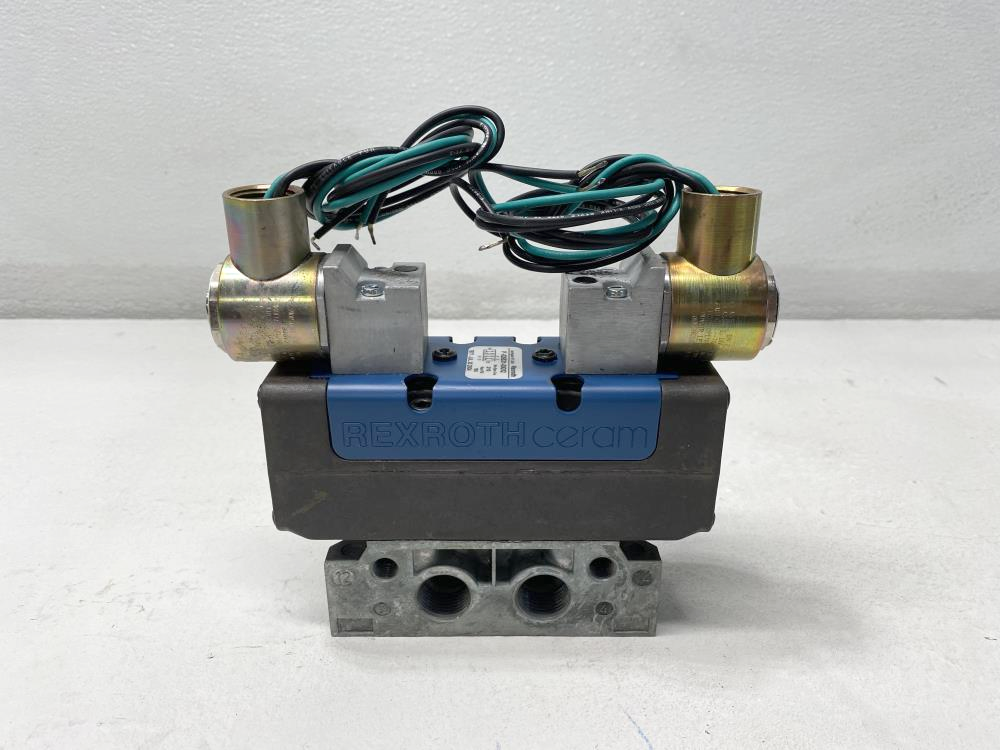 Rexroth Ceram 1/2" NPT 120V Aluminum Solenoid Valve P-026531-00002