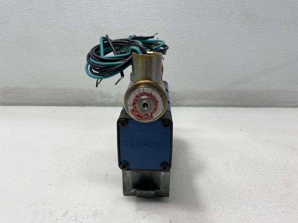 Rexroth Ceram 1/2" NPT 120V Aluminum Solenoid Valve P-026531-00002