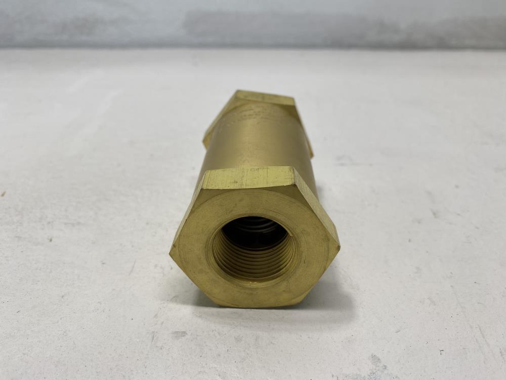 Circle Seal 3/4" NPT 3000 PSI Brass Check Valve 249B-6PP