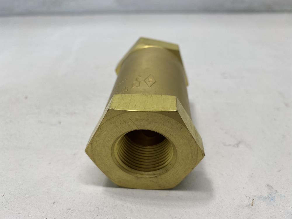 Circle Seal 3/4" NPT 3000 PSI Brass Check Valve 249B-6PP