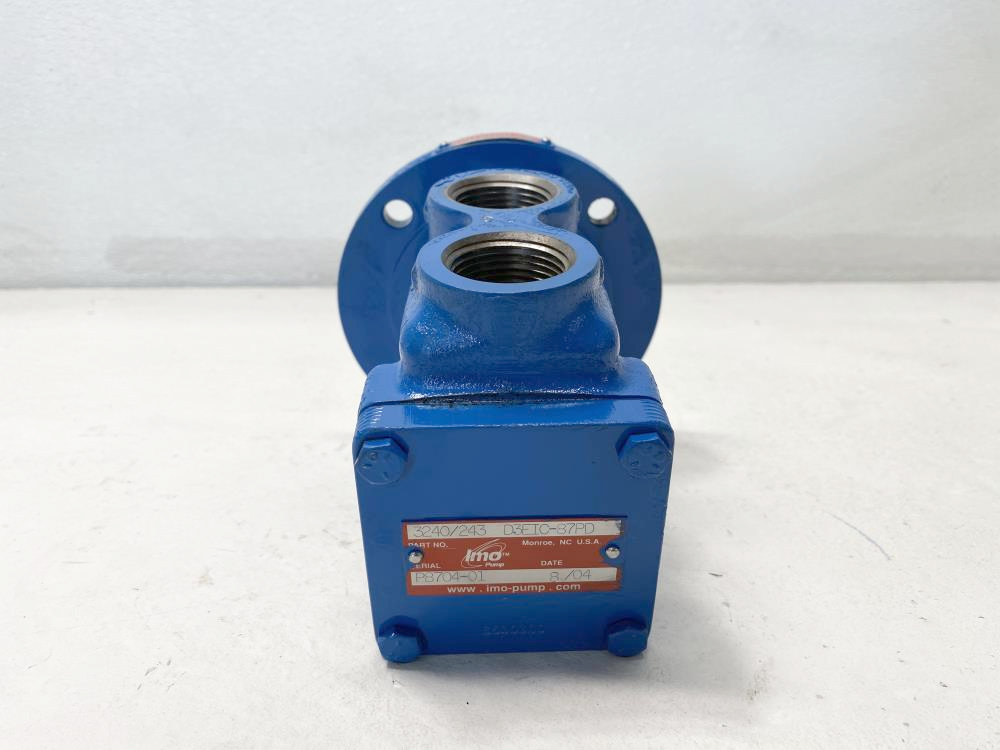 IMO 1" NPT Screw Pump 3240/243, D3EIC/87PD