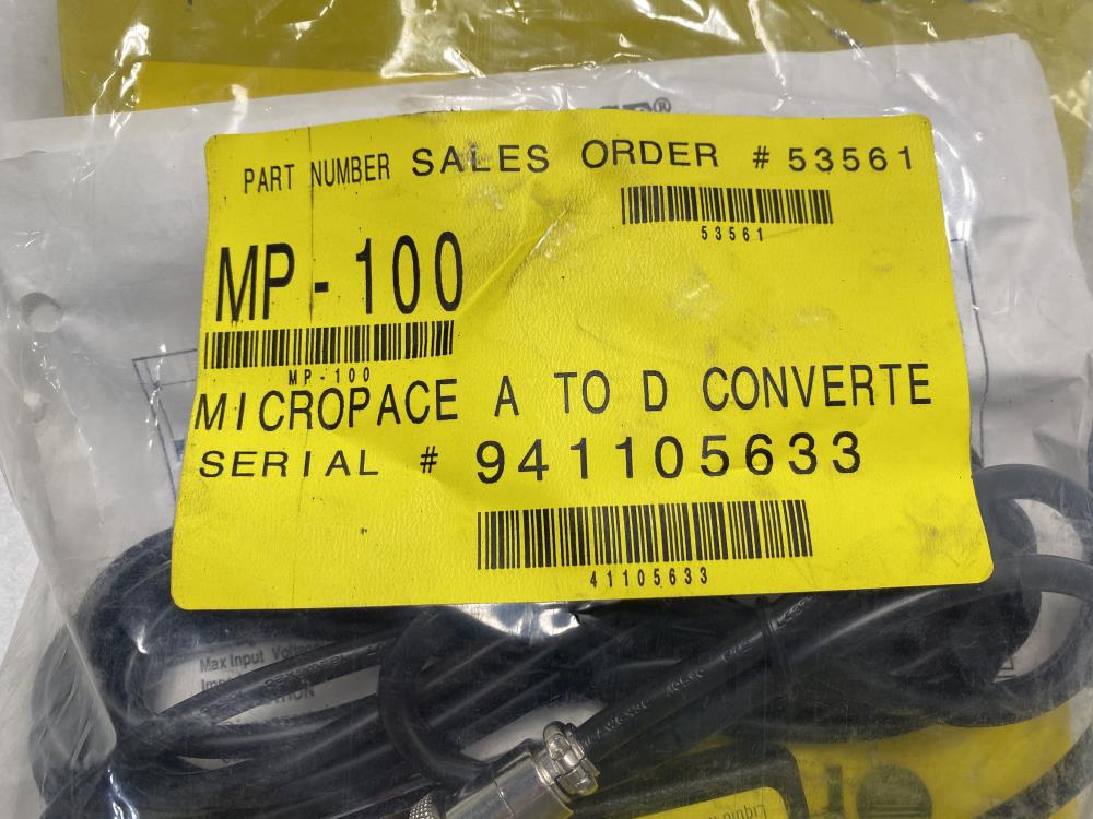 LMI Milton Roy Micropace A to D Signal Converter Control Module MP-100