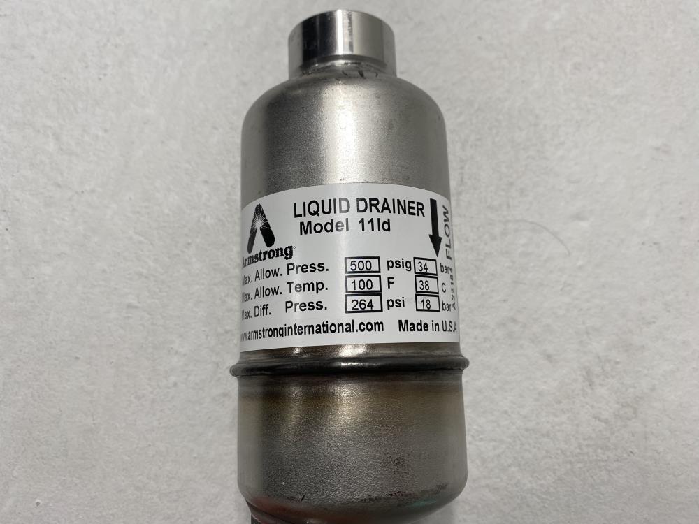 Armstrong 11-D Liquid Drainer, 3/4" NPT x 1/2" NPT, #38, 264 PSI, C3510-5