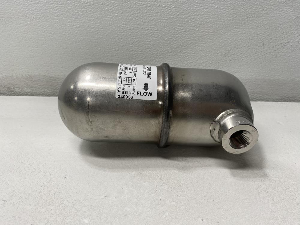 Armstrong 1822 Steam Trap, 1/2" NPT, 650 PSI, #38, D503334
