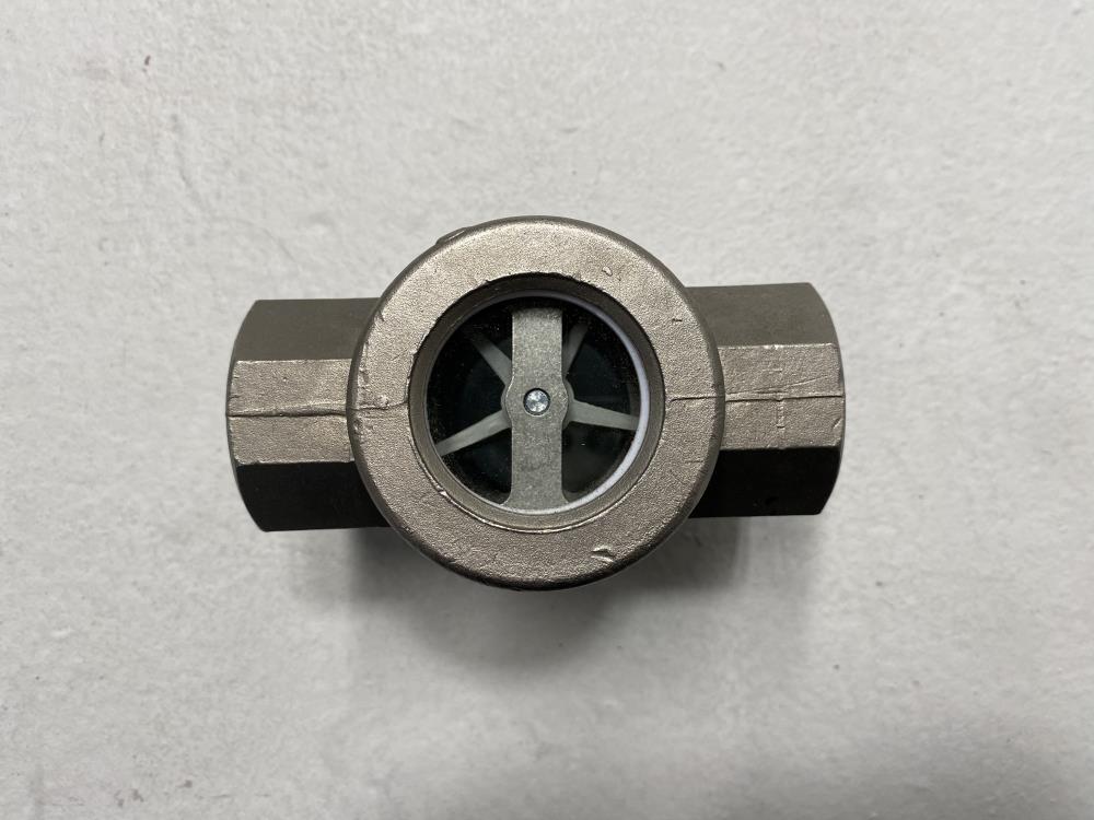 Dixon Boss 3/4" NPT Stainless Sight Flow Indicator w/ Propeller SF1471-075