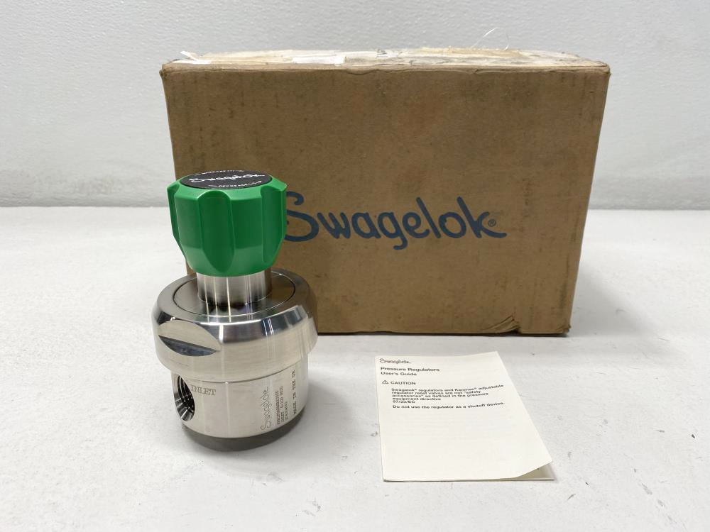 Swagelok 1/2" Stainless High Flow Sensitivity BP Regulator KFB1F0A8A8A20000