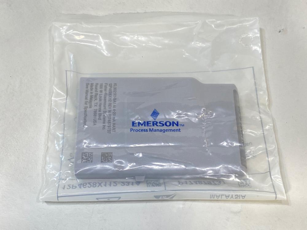 Emerson Fisher-Rosemount Analog Input Module 12P4628X112-231A, KL3021X1-BA1