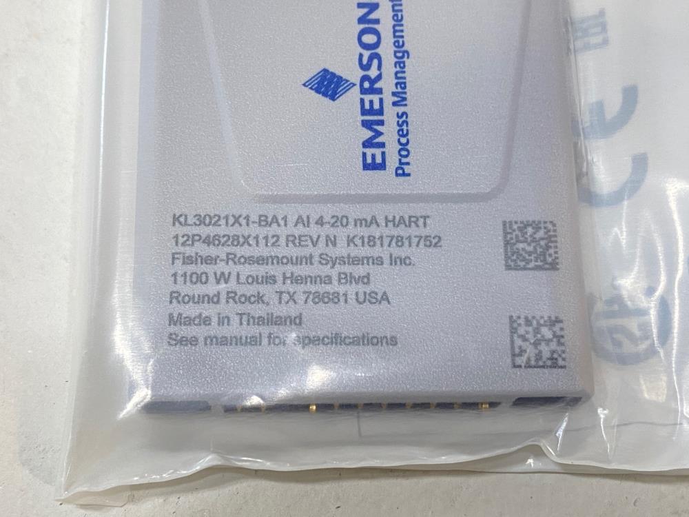 Emerson Fisher Rosemount Resistance Input Module 12P4628X112-233C, KL3021X1-BA1