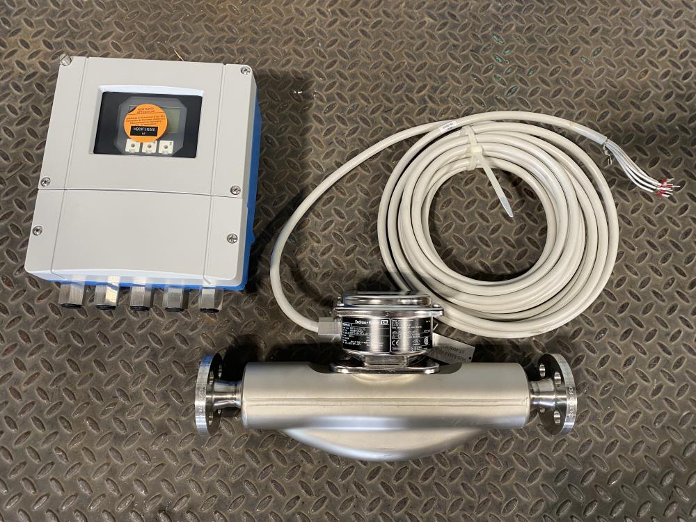 Endress Hauser 1/2" 150# Hast C-22 Promass F Coriolis Flowmeter 83F15-11L12/115