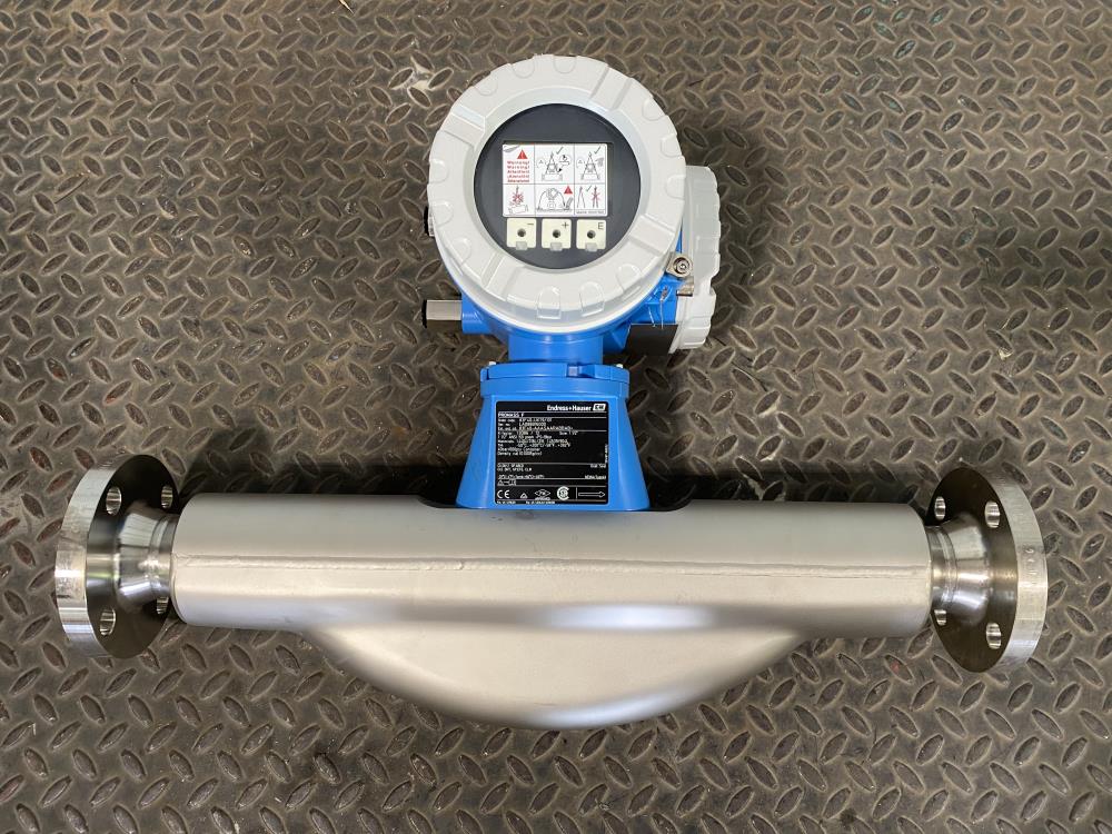 Endress Hauser 1-1/2" 150# 316SS Promass F Coriolis Flowmeter 83F40-UKT9/101