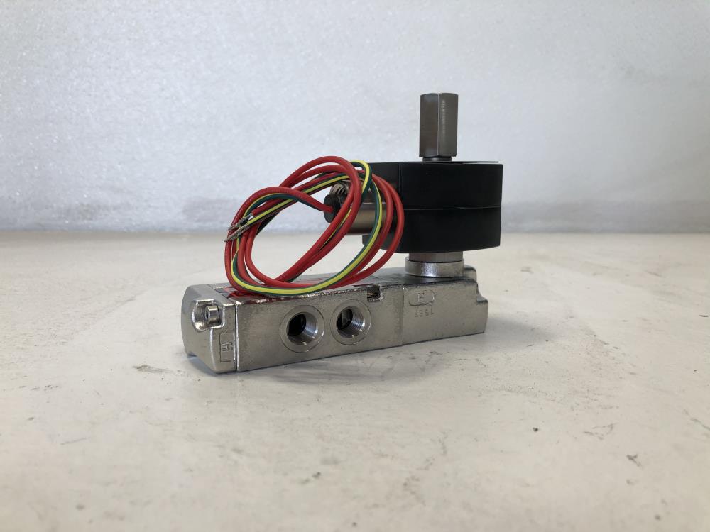 Asco Red Hat 1/4" NPT Stainless Solenoid Valve EV8007G1, EV8551G421, 8551A421