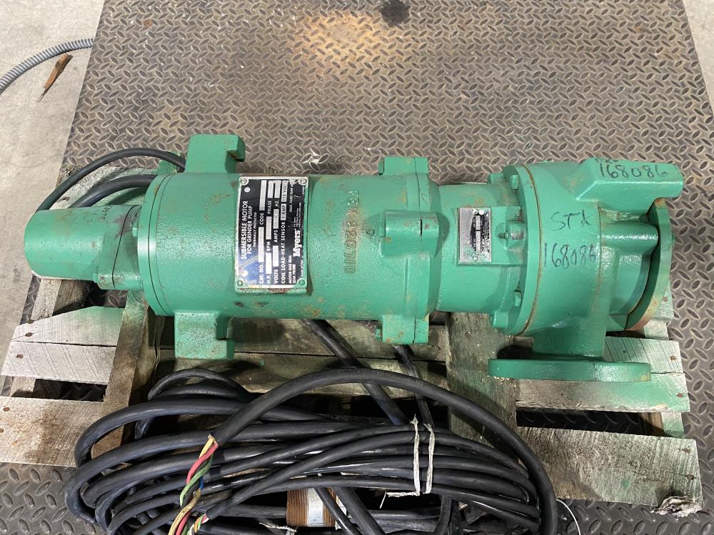 Myers Submersible Grinder Pump WG50-43-25 w/ 5 HP Motor