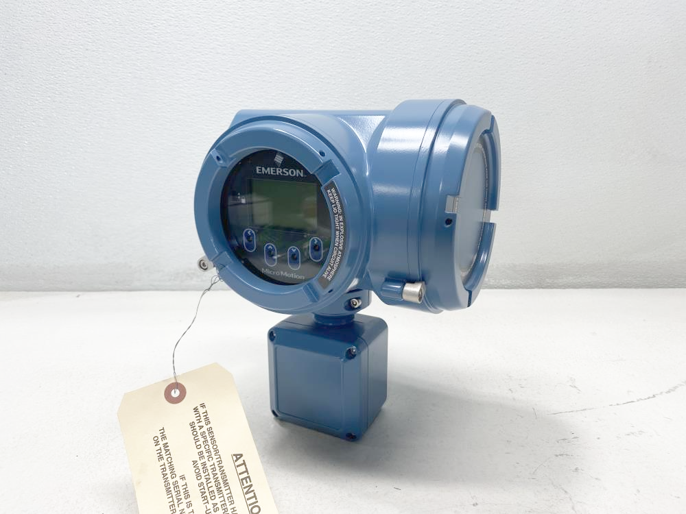 Micro Motion 1/2" 300# 316SS Coriolis Flowmeter F050A114CRBAEZZZZ w/ Transmitter