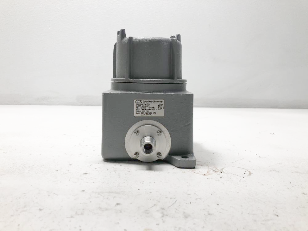 Custom Control Sensors CCS Instrument Pressure Switch 6860GE1