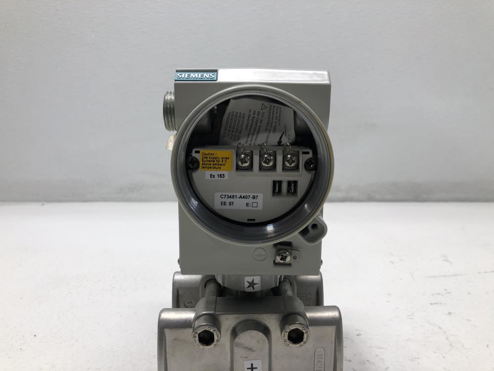 Siemens Sitrans P Differental Pressure Transmitter 7MF4433-1GA22-1NC6-Z