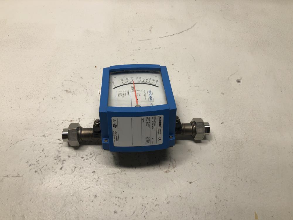 Krohne 1/2" NPT Variable Area Flowmeter H250/RR/M9