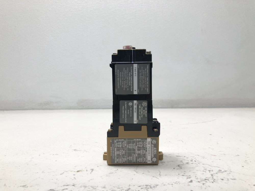 Allen Bradley AC Relay With Time Delay Unit, 700 - P000A1, 700 - PPTA1