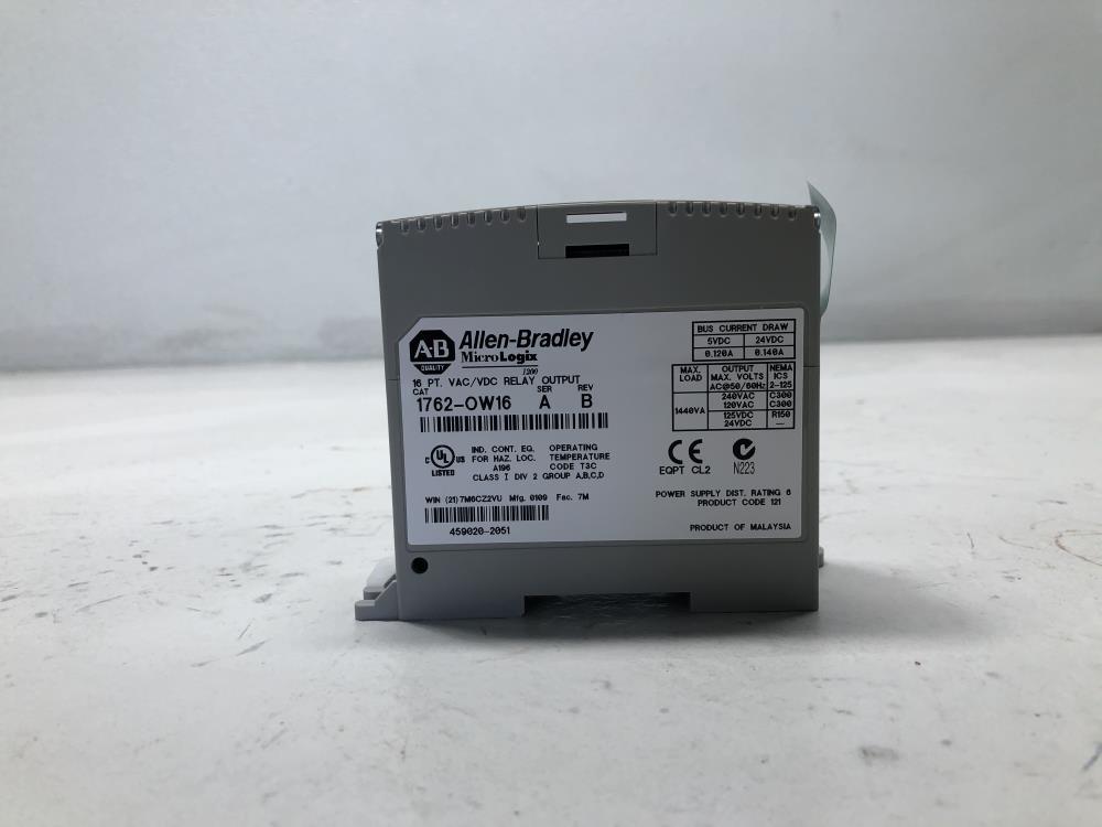 Allen-Bradley VAC/VDC Relay Output, 1762 - OW16