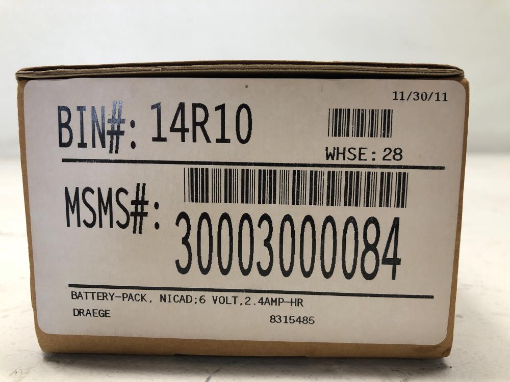 Drager, NICAD Battery-Pack Multiwarn 11, 8315485