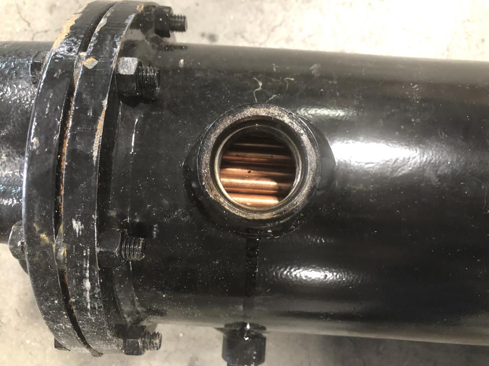 Ingersoll Rand Heat Exchanger2"  CPN: 67893040, Size 06048 w/ Copper Tubing