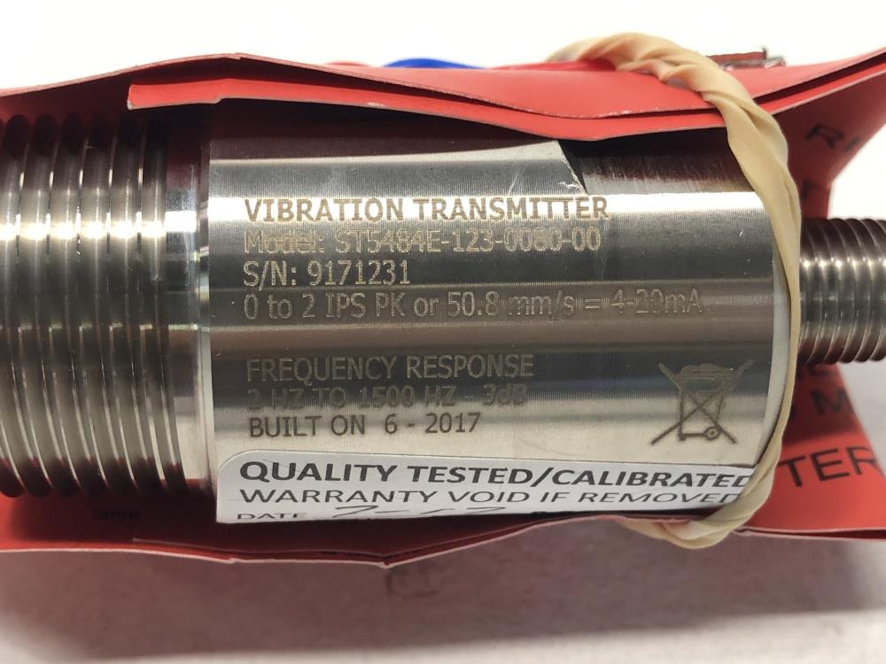 Metrix Seismic Vibration Transmitter Model ST5484E-123-0080-00