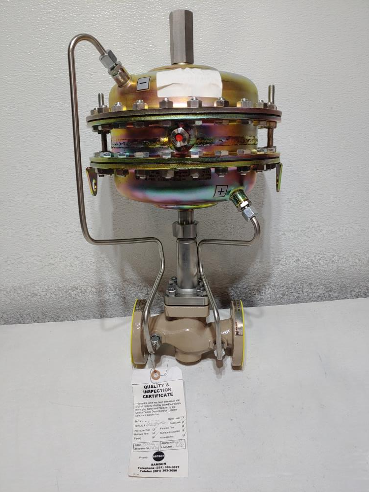 SAMSON 1" 150# A216/WCC Control Valve Model 2420