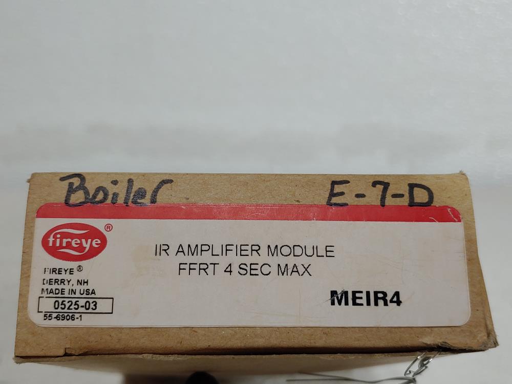 FIREYE IR Amplifier Module FFRT 4 Sec Max Part# MEIR4