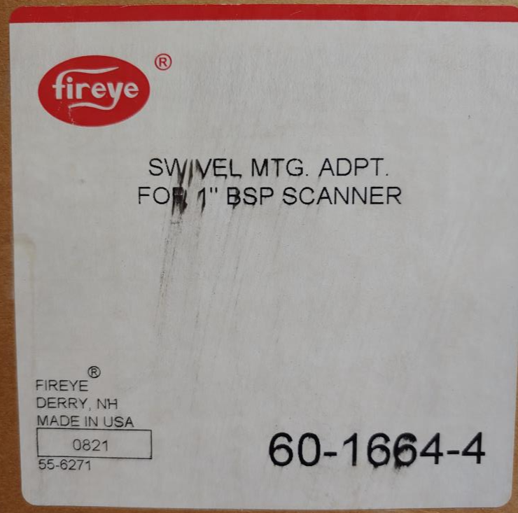 FIREYE Swivel MTG. ADT.  for 1" BSP Scanner Part# 60-1664-4