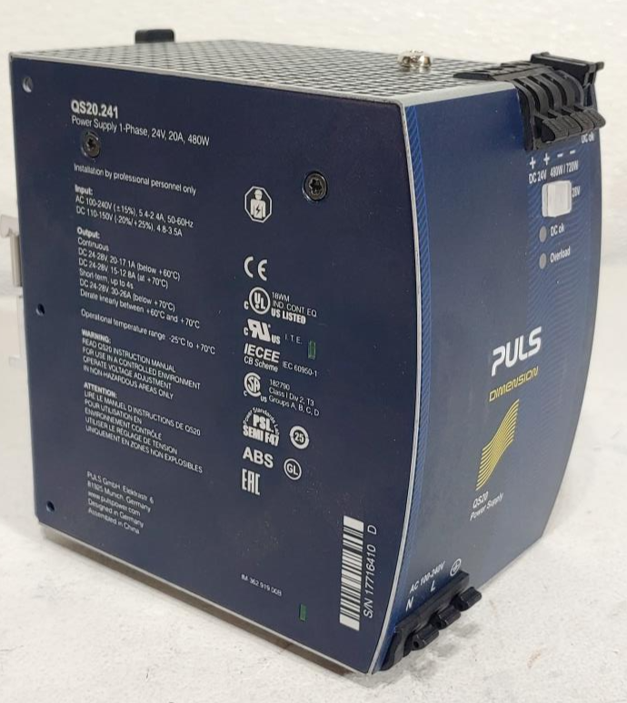 PULS Dimension Power Supply Model QS20-241