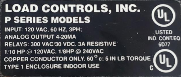 Lot of (2) Load Controls Pump Load Control Model PMP-25